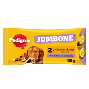 Pedigree® JUMBONE™ Adult Medium Dog Treat Chicken & Lamb product image