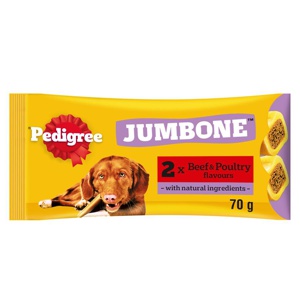 Pedigree® JUMBONE™ Adult Medium Dog Treats Beef & Poultry product image