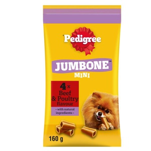 Pedigree Jumbone Mini Adult Small Dog Treats Beef & Poultry product image