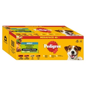 Nassfutter Hund gemischte Selektion in Sauce, Megapack (40x100 g), 4 kg Produktbild