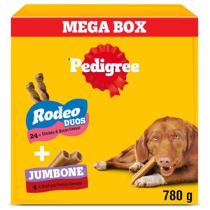 Pedigree® RODEO™ DUOS & JUMBONE™ Medium Dog Treats Multipack product image