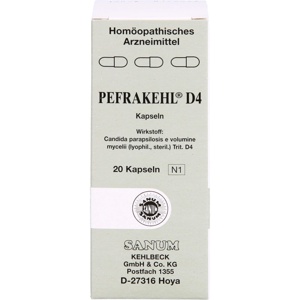 PEFRAKEHL D 4 Kapseln Produktbild