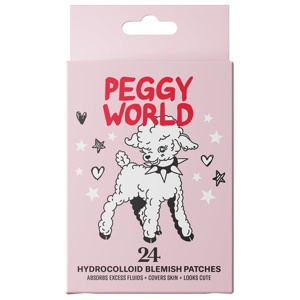 Peggy World Blemish Patches Hearts and Stars Pink 24 st produkt bild