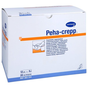 PEHA CREPP Fixierbinde 12 cmx4 m Produktbild