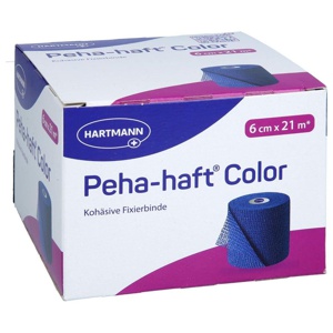 PEHA-HAFT Color Fixierb.latexfrei 6 cmx21 m blau Produktbild