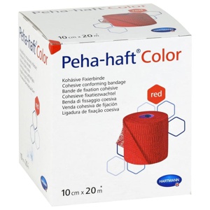 PEHA-HAFT Color Fixierb.latexfrei 10 cmx20 m rot Produktbild