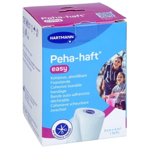 PEHA-HAFT easy Fixierbinde 8 cmx4 m weiß Produktbild