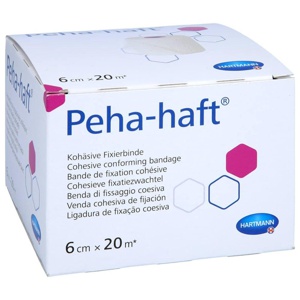 Peha-Haft Fixierbinde latexfrei 6 cmx20 m, 1 St Binden Produktbild
