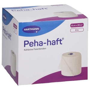 PEHA-HAFT Fixierbinde latexfrei 8 cmx20 m Produktbild