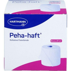 Peha-Haft Fixierbinde latexfrei 8 cmx21 m, 1 St Binden Produktbild