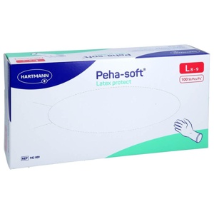 PEHA-SOFT Latex protect Unt.Hands.unsteril pf L Produktbild