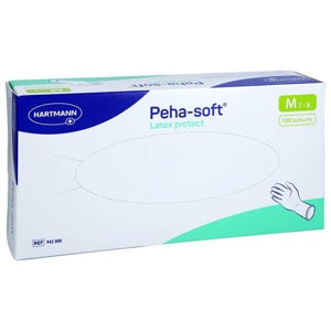 PEHA-SOFT Latex protect Unt.Hands.unsteril pf M Produktbild