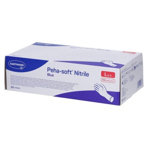 PEHA-SOFT nitrile blue Unt.Hands.unsteril pf L Produktbild