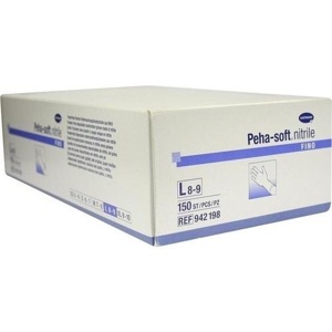 PEHA-SOFT nitrile fino Unt.Hands.unsteril pf L Produktbild