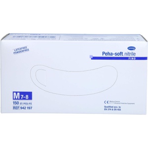 PEHA-SOFT nitrile fino Unt.Hands.unsteril pf M Produktbild