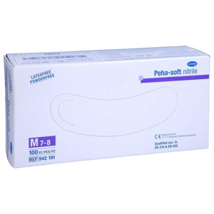 PEHA-SOFT nitrile Unt.Handsch.unste.puderfrei M Produktbild
