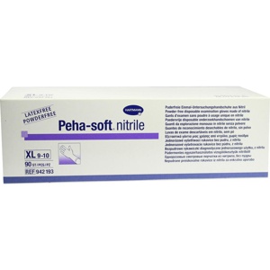 PEHA-SOFT nitrile Unt.Handsch.unste.puderfrei XL Produktbild