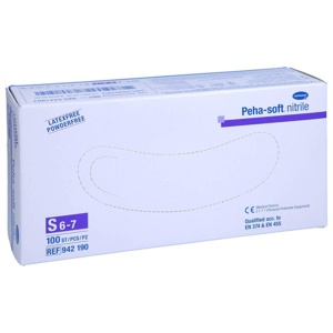 PEHA-SOFT nitrile Unt.Handsch.unste.puderfrei S Produktbild