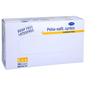 PEHA-SOFT Syntex Unters.Handsch.unste.pud.frei L Produktbild