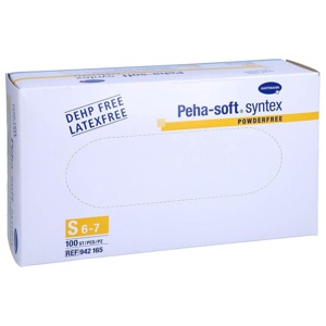 PEHA-SOFT Syntex Unters.Handsch.unste.pud.frei S Produktbild