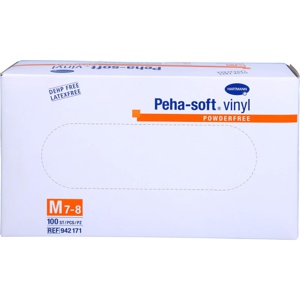 PEHA-SOFT Vinyl Unt.Handschuhe unste.puderfrei M Produktbild