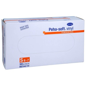 PEHA-SOFT Vinyl Unt.Handschuhe unste.puderfrei S Produktbild