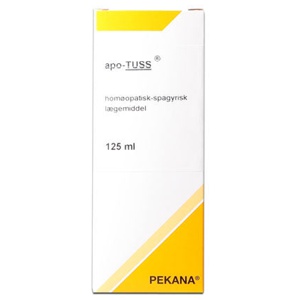 Pekana Apo tuss hostemixtur Pekana   125 ml produktbillede