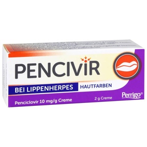 PENCIVIR BEI LIPPENHERPES HAUTFARBEN 2 g Creme Produktbild