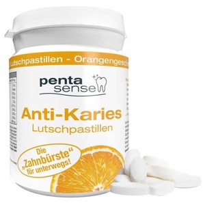 PENTA-SENSE Anti-Karies Lutschpastillen Orange Produktbild