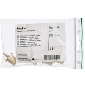 PEP Modstande 2,0 mm HVID 5 stk produktbillede