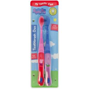 Peppa Pig My Teeth Time Duo Toothbrush - 2 st produkt bild