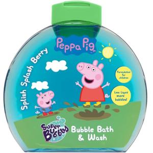 Peppa Pig Super Bubbly Bubble Bath & Wash 300ml produkt bild