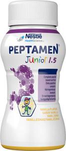 Peptamen Junior 1.5 komplett kosttillägg vanilj, 4 x 200 milliliter produkt bild