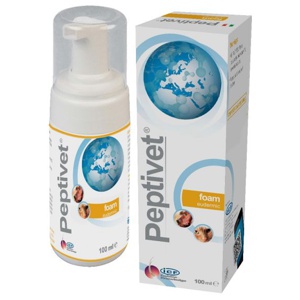 Peptivet Foam skum for hud til hund og katt 100 ml produktbilde