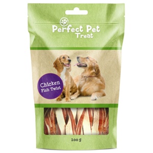 Perfect Pet Chicken & Fish Twist 100 g produkt bild