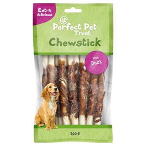 Perfect Pet Duck Wrapped Tuggben 13 cm (100 g) produkt bild