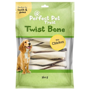 Perfect Pet Twist Tuggben Chicken 30-pack produkt bild