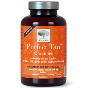 New Nordic Perfect tan Gummies - 60 stk. produktbillede