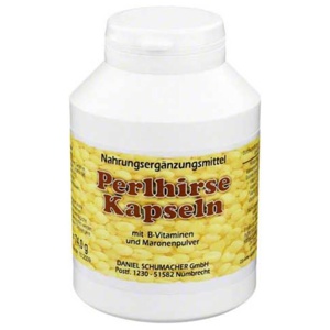 Perlhirse Kapseln, 180 St Kapseln Produktbild