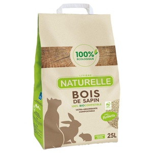 Perlinette Bois de Sapin Katzenstreu Produktbild