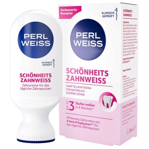 Perlweiss SchÃ¶nheits Zahnweiss Zahncreme Produktbild