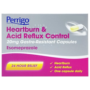 Perrigo Heartburn & Anti-Reflux Control Esomeprazole 20mg product image
