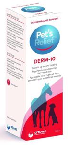 Pet’s Relief Derm-10 Sårläkningskräm 150 ml produkt bild