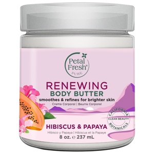 Petal Fresh Pure Hibiscus & Papaya Renewing Body Butter 237ml produkt bild