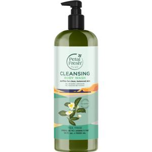Petal Fresh Pure Tea Tree Body Wash Cleansing 1000 ml produkt bild