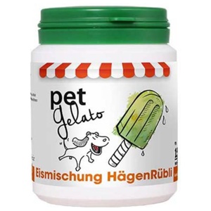 Petgelato Eismischung Hägenrübli Pulver vet. (für Tiere), 150 g Pulver Produktbild