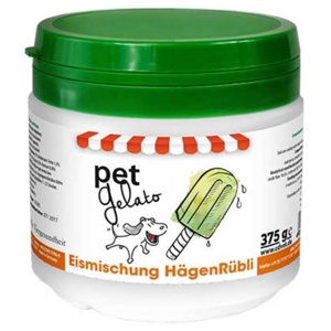 Petgelato Eismischung Hägenrübli Pulver vet. (für Tiere), 375 g Pulver Produktbild
