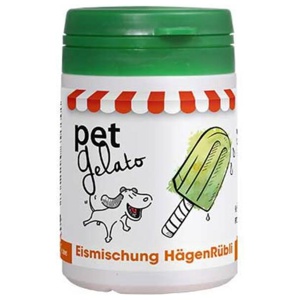 Petgelato Eismischung Hägenrübli Pulver vet. (für Tiere), 50 g Pulver Produktbild