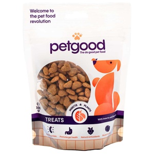 Petgood Hundgodis med insekter & bär 100 g produkt bild
