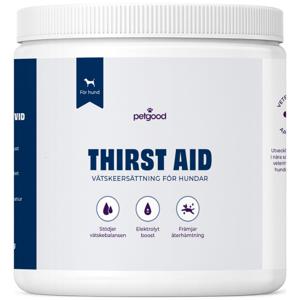 Petgood Thirst Aid vätskeersättning för hundar 400 g produkt bild